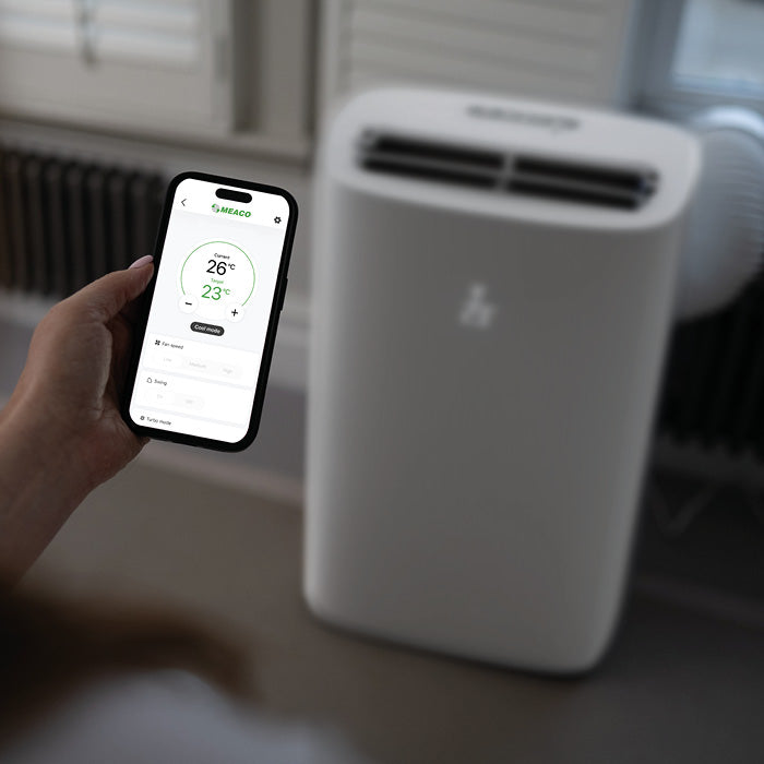 Meaco Cirro® 12000 BTU Super Quiet Smart Portable Air Conditioner - Cooling Only