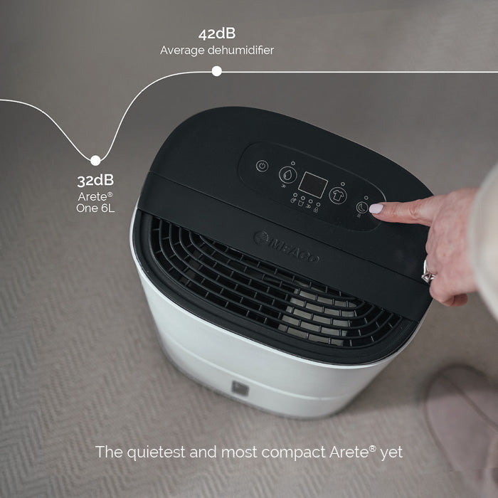 MeacoDry Arete® One 6L Compact Dehumidifier / Air Purifier
