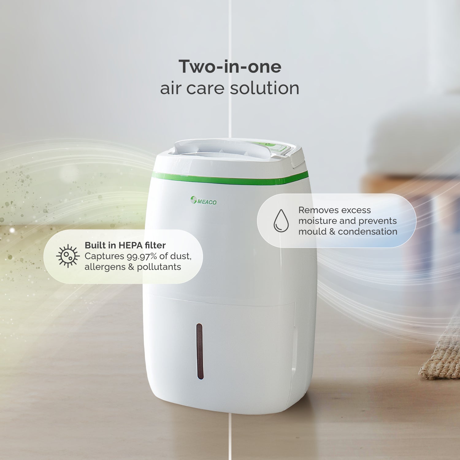Meaco 12L Low Energy Dehumidifier and Air Purifier