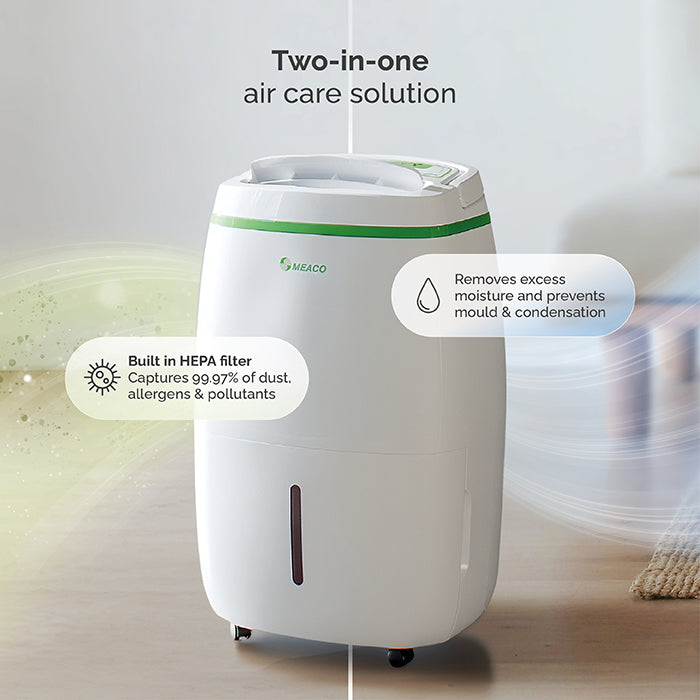 Meaco 20L Low Energy Dehumidifier and Air Purifier